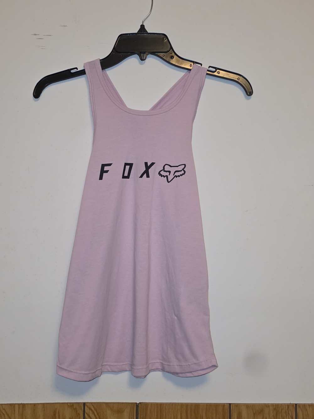 FOX Women's Pink Racerback Sleep Tank